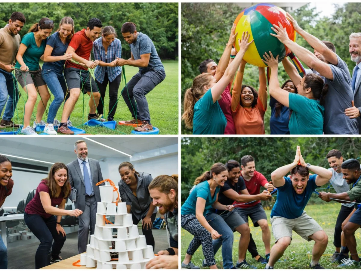 Team-building, fun and group activities
